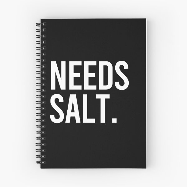 Item preview, Needs Salt - Funny Cooking Chef Gift designed and sold by yushelaviora.