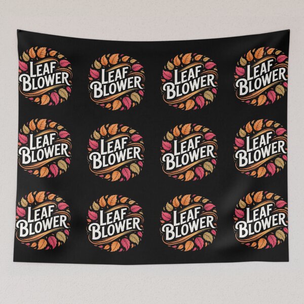 Item preview, Leaf Blower Fall Autumn Leaves Watercolor Swirling Leaves Gift designed and sold by Zizo-DR44.