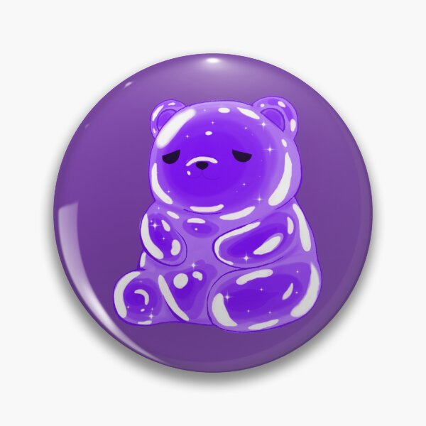 Item preview, rubber bear purple designed and sold by potokomi.