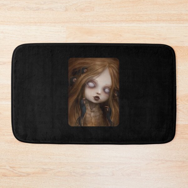 Item preview, Surreal Gothic Doll Portrait White Eyes Fantasy designed and sold by RubyPJackson.