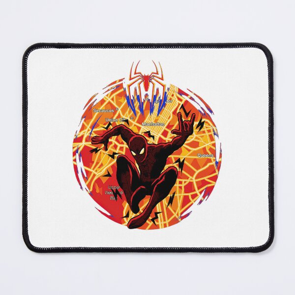 Item preview, Web Crawler City Map Hero Arachnid Protector Comic Style Art designed and sold by ParkerDuerson.
