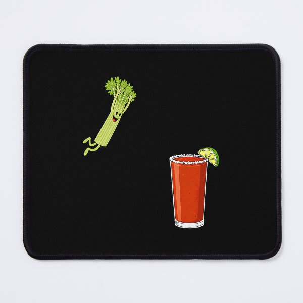 Item preview, Bloody Mary Cocktail Jumping Into Celery Character designed and sold by nryum.