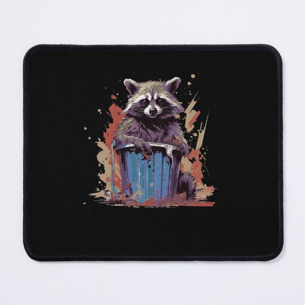 Item preview, Cute Trash Raccoon Painting Wildlife Splatter Art designed and sold by jargolamo.