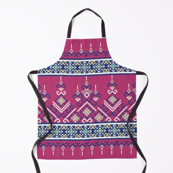 Item preview, Traditional Thai Tribal Textile Seamless Border Pattern designed and sold by PowerAntShop.