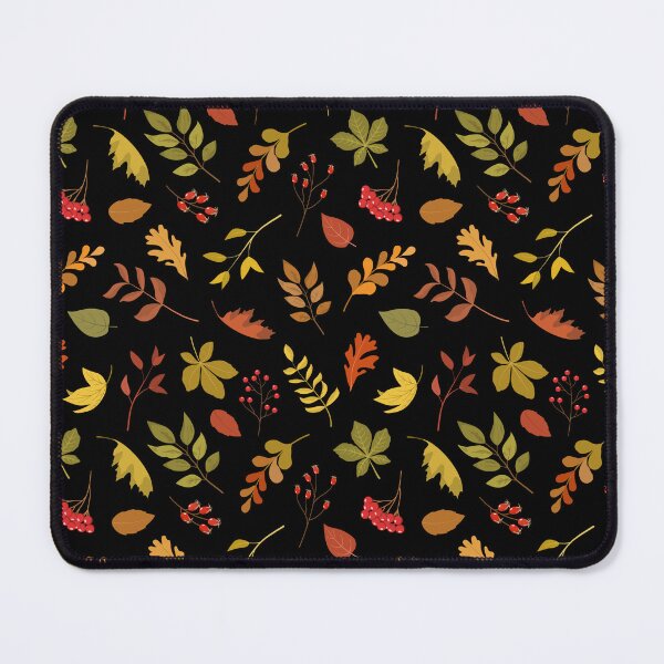 Item preview, Dark Cottagecore Autumn Leaves Berry Botanical Pattern Travel designed and sold by FestivityFinds.