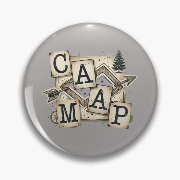 Item preview, CAMP Arrow Typography Outdoor Adventure Tee-71 designed and sold by GerrySchafer.