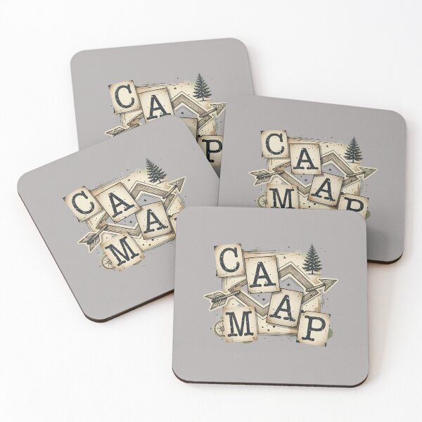 Item preview, CAMP Arrow Typography Outdoor Adventure Tee-71 designed and sold by GerrySchafer.