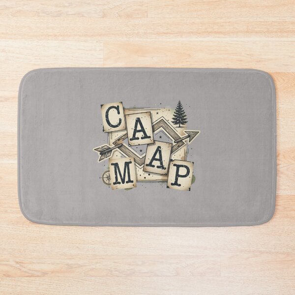 Artikelvorschau, CAMP Arrow Typografie Outdoor-Abenteuer-T-Shirt-71 entworfen und verkauft von GerrySchafer.