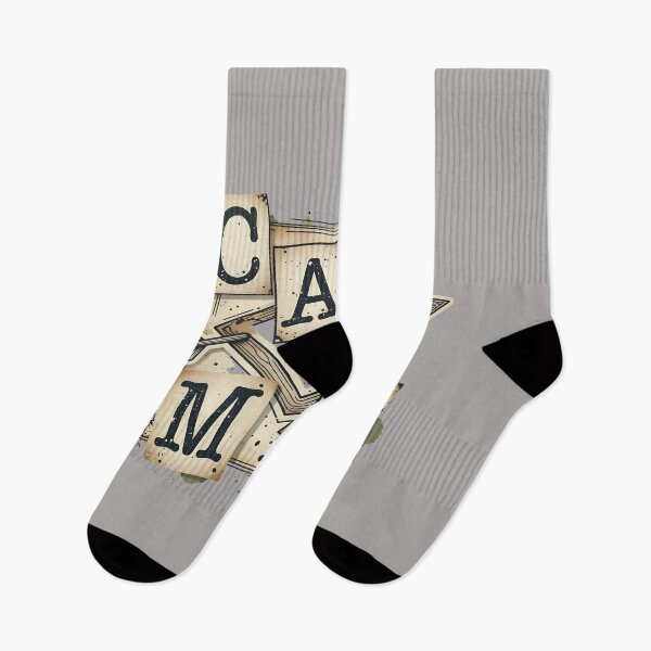 Item preview, CAMP Arrow Typography Outdoor Adventure Tee-71 designed and sold by GerrySchafer.
