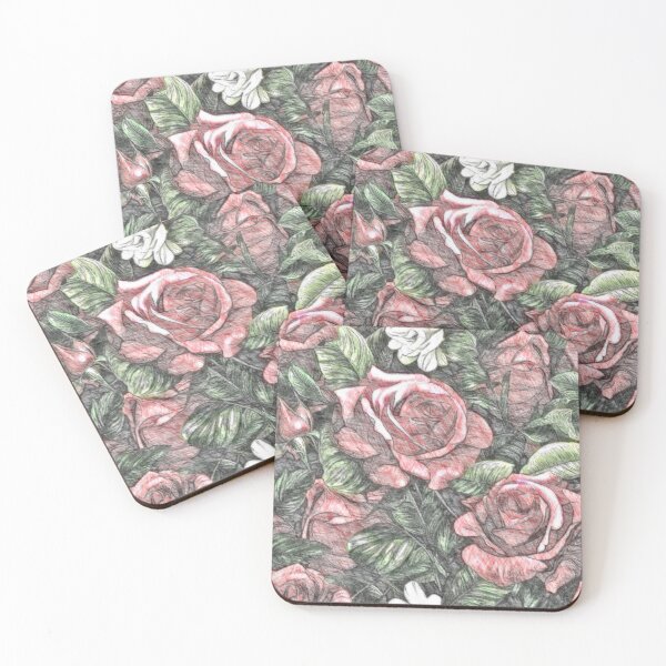 Item preview, Crayon Master Red Roses  designed and sold by Digital Attic 95.