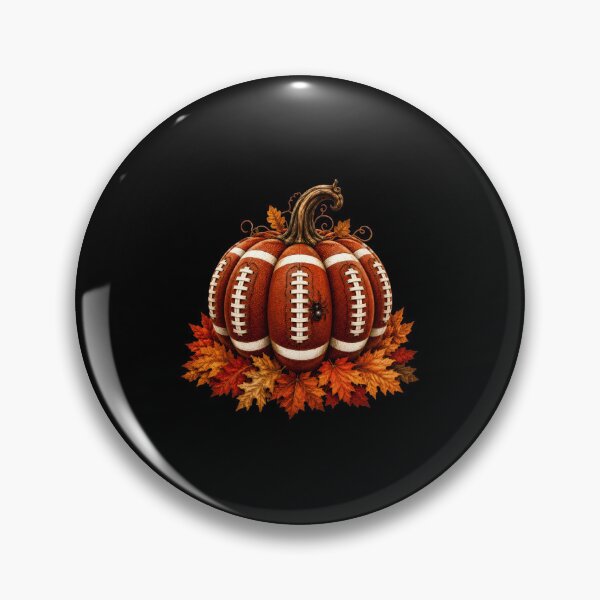 Item preview, Football Pumpkin Autumn Leaves Spider Art designed and sold by GiaoCalonas.