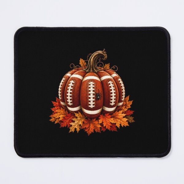 Item preview, Football Pumpkin Autumn Leaves Spider Art designed and sold by GiaoCalonas.