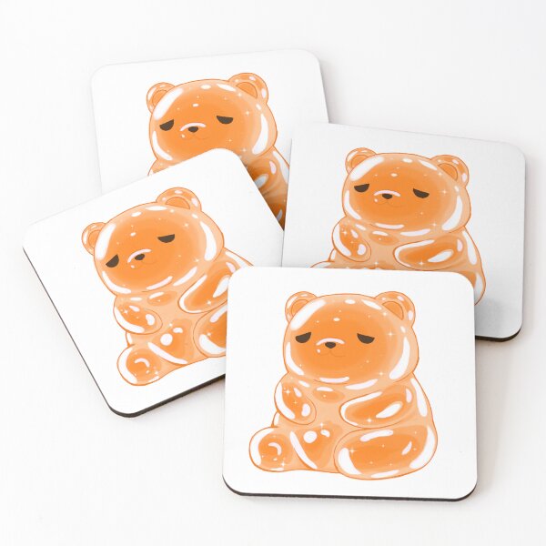 Item preview, rubber bear orange designed and sold by potokomi.