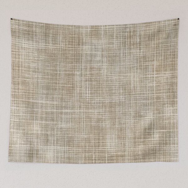 Item preview, Rustic Tan Linen Weave Texture designed and sold by Mindful Wall Art Studio.