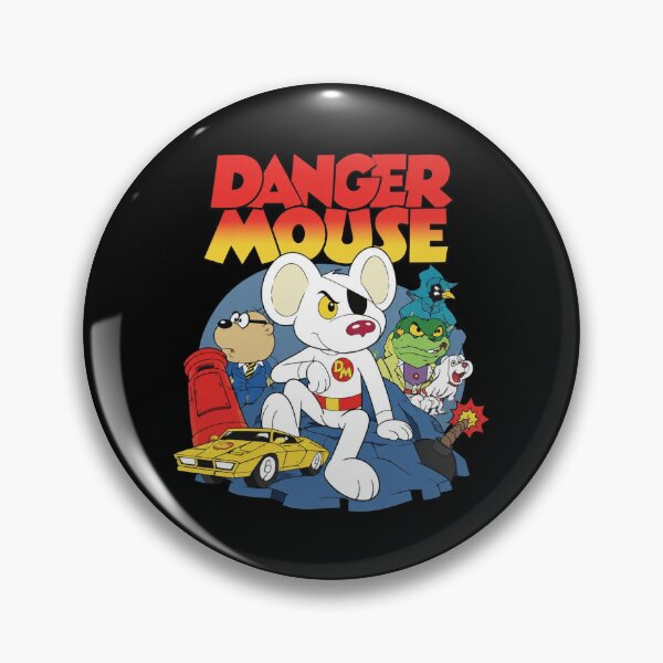 Item preview, Danger Mouse Retro Cartoon designed and sold by tkingrober.