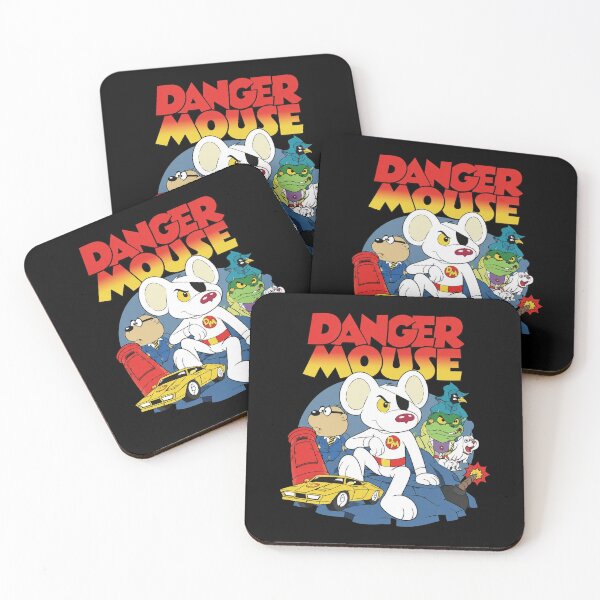 Item preview, Danger Mouse Retro Cartoon designed and sold by tkingrober.
