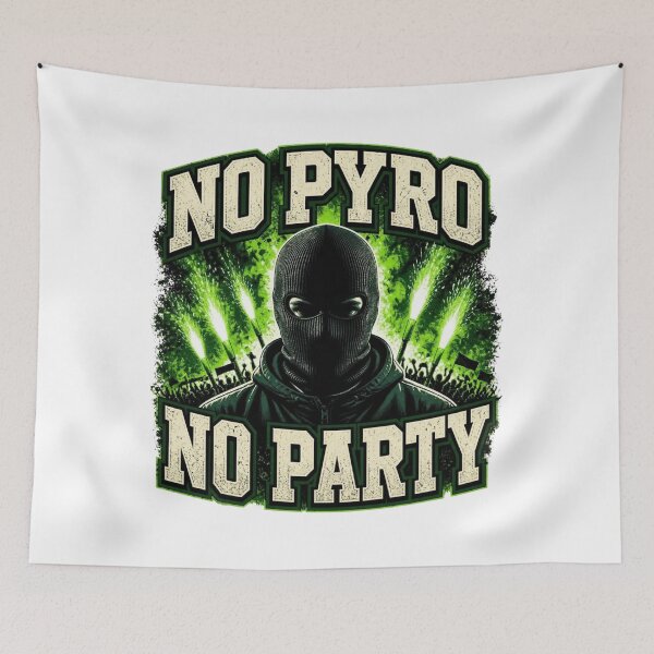Item preview, panathinaikos ultras: Gate 13 No Pyro No Party Green Ultras designed and sold by MJOSTORE.