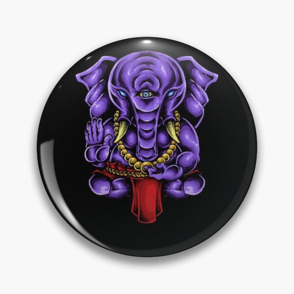 Item preview,  Dark Fantasy Purple Elephant Deity Mystic Illustration designed and sold by jargolamo.
