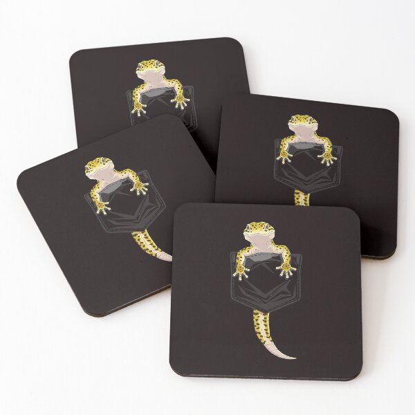 Item preview, Cute Leopard Gecko Pocket Reptile Lover designed and sold by ImeldaSparks.