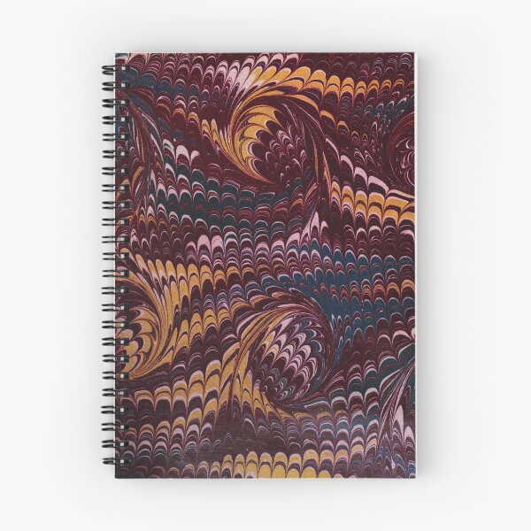 Item preview, Dark Academia Marbled Paper Burgundy and Gold designed and sold by footnotes-club.