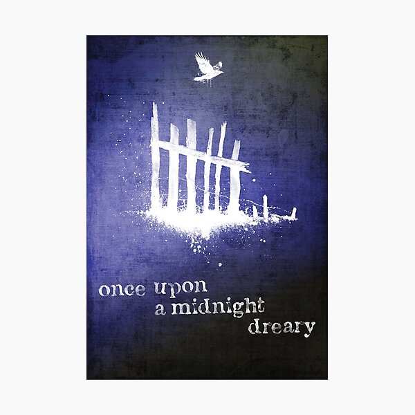 Item preview, Once Upon A Midnight (Fence) designed and sold by Listn2yrmom.