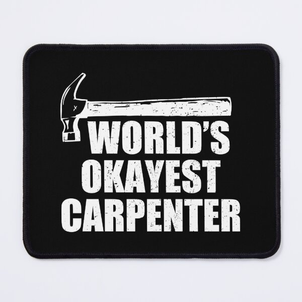 Item preview, World's Okayest Carpenter - Woodworker Gift designed and sold by yushelaviora.