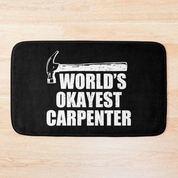 Item preview, World's Okayest Carpenter - Woodworker Gift designed and sold by yushelaviora.