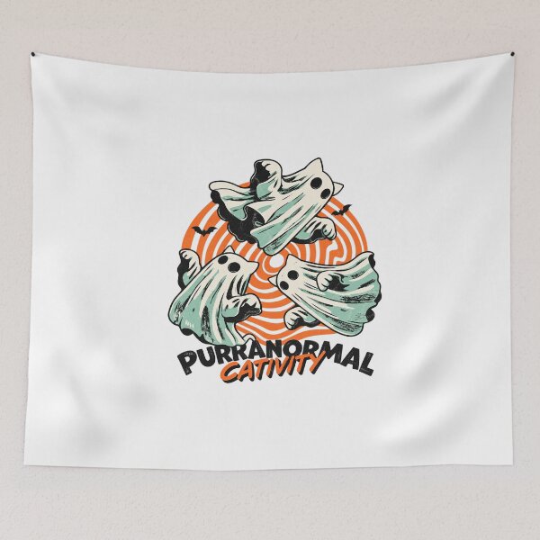 Item preview, Purranormal Cativity Ghost Cat designed and sold by DaphoLatara.