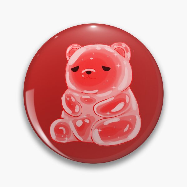 Item preview, rubber bear red designed and sold by potokomi.