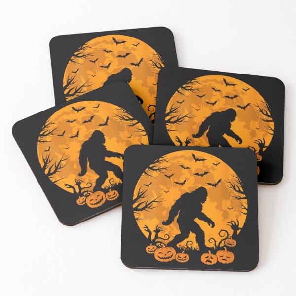 Item preview, Women's Bigfoot Sasquatch Halloween Spooky Pumpkin designed and sold by YubitaLeLe.