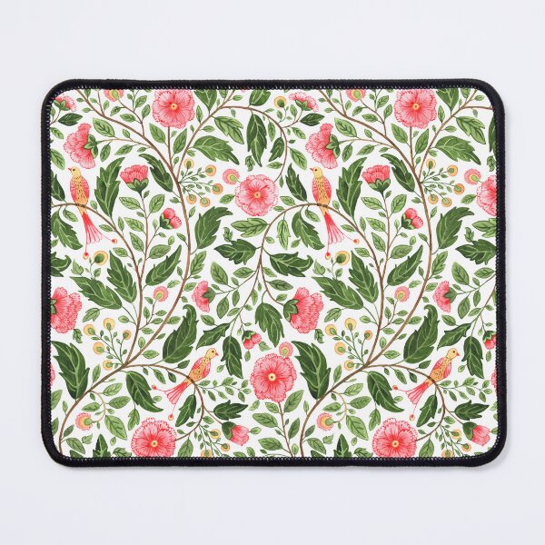 Item preview, Cottagecore Birds and Flowers Botanical Pattern designed and sold by GabrielleStudio.