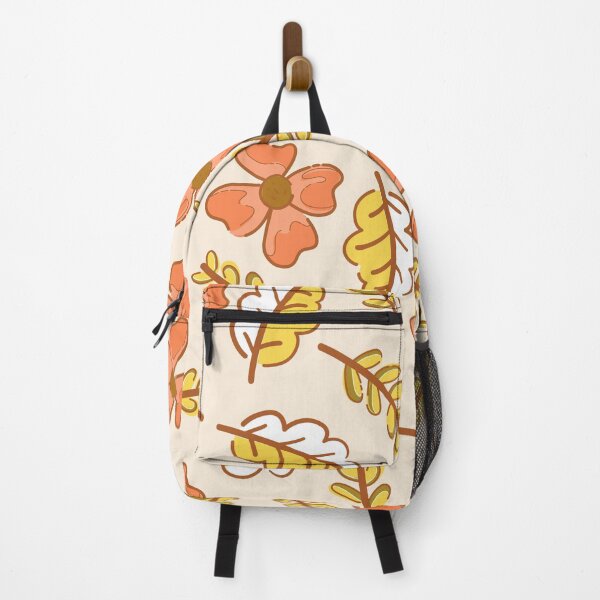 Item preview, Retro 70s Autumn Floral Leaves Pattern Cottagecore designed and sold by FestivityFinds.