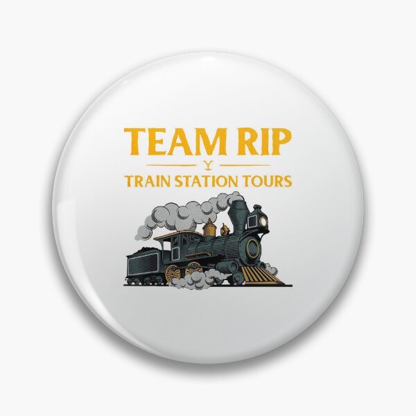 Item preview, Team Rip Train Station Tours Yellowstone Parody Art designed and sold by bikinemosi.