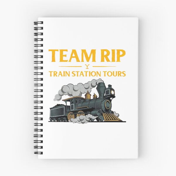 Item preview, Team Rip Train Station Tours Yellowstone Parody Art designed and sold by bikinemosi.