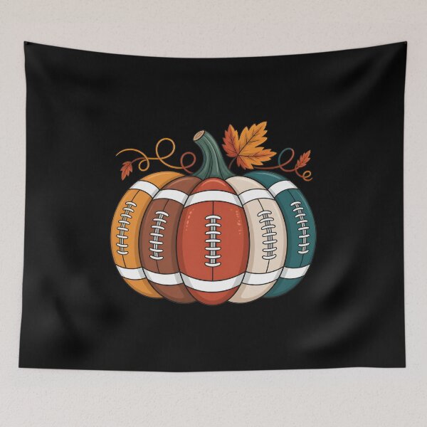 Item preview, Autumn Football Pumpkin Sports Graphic designed and sold by GiaoCalonas.