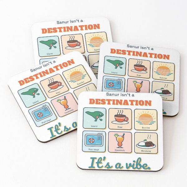 Item preview, Sanur Isn't a Destination It's a Vibe designed and sold by Sanurclothingco.