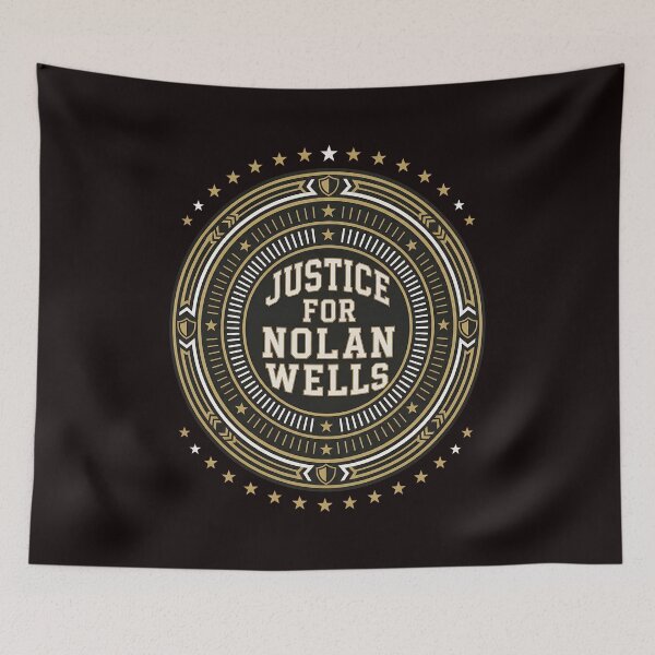 Item preview, Justice For Nolan Wells Emblem designed and sold by Pixelonersquare.