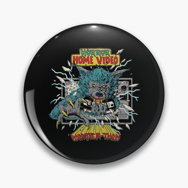 Item preview, Retro Monster Breaking Out TV Screen Halloween Art designed and sold by jargolamo.
