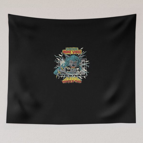 Item preview, Retro Monster Breaking Out TV Screen Halloween Art designed and sold by jargolamo.
