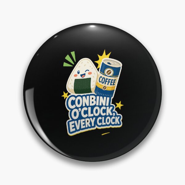 Item preview, Japanese Culture Conbini O'Clock Coffee Snack Kawaii Japanese Design designed and sold by Uglyandcute.