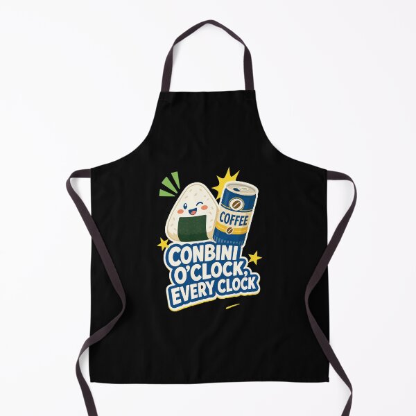Item preview, Japanese Culture Conbini O'Clock Coffee Snack Kawaii Japanese Design designed and sold by Uglyandcute.