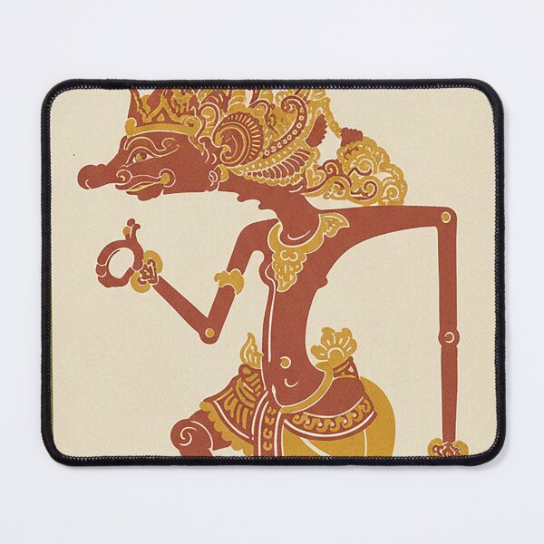 Item preview, Visit Java Vintage Travel Poster – Traditional Wayang Kulit Art designed and sold by cannsuh.