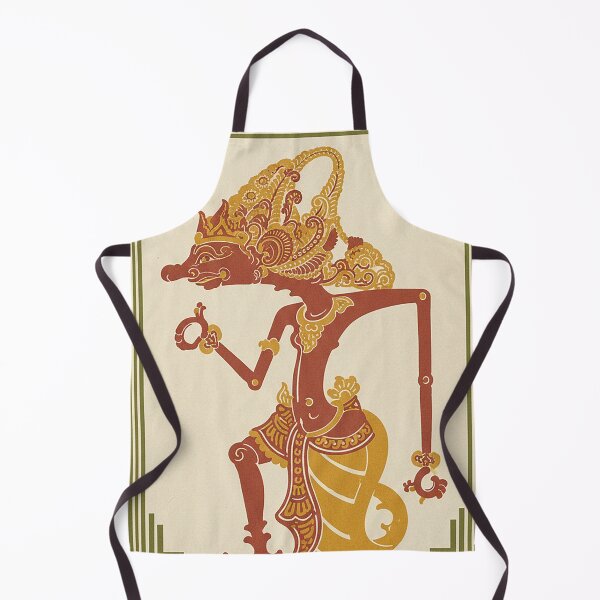 Item preview, Visit Java Vintage Travel Poster – Traditional Wayang Kulit Art designed and sold by cannsuh.