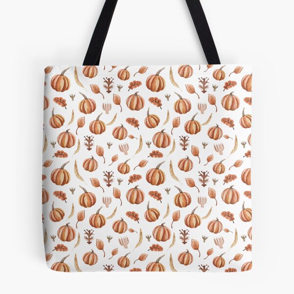 Item preview, Minimalist Watercolor Pumpkin Harvest Autumn Pattern designed and sold by FestivityFinds.