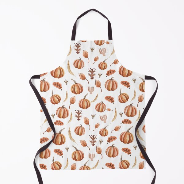 Item preview, Minimalist Watercolor Pumpkin Harvest Autumn Pattern designed and sold by FestivityFinds.