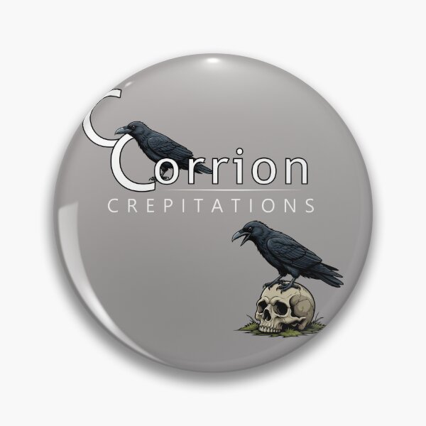 Item preview, Carrion Crepitations Raven Logo Design-26 designed and sold by TimoPiper.