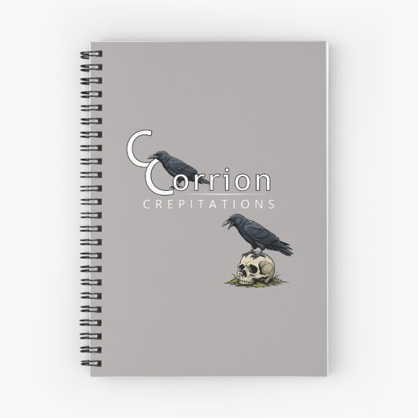 Item preview, Carrion Crepitations Raven Logo Design-26 designed and sold by TimoPiper.