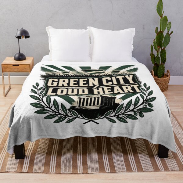 Item preview, Green City Loud Heart Athens Green Streetwear; panathinaikos ultras designed and sold by MJOSTORE.