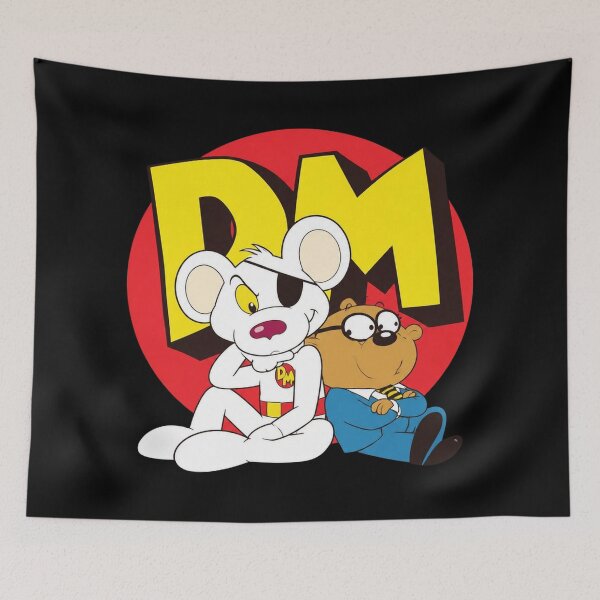 Item preview, Danger Mouse Retro Duo designed and sold by tkingrober.