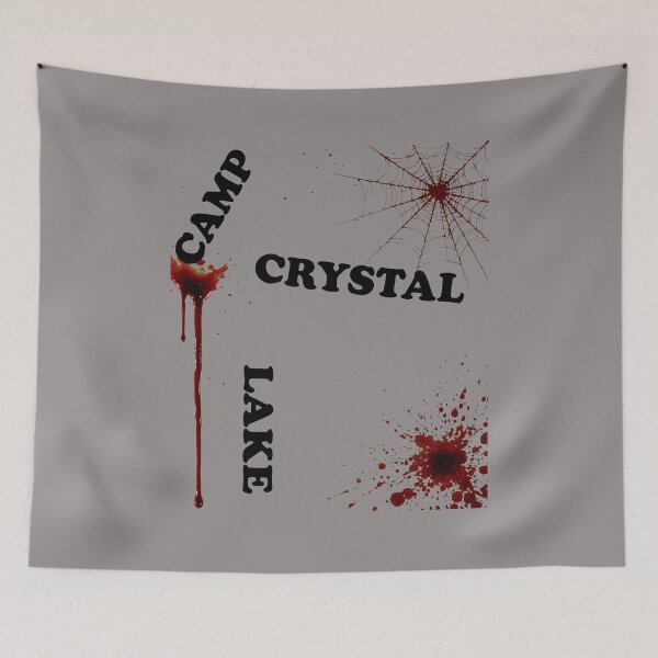 Artikelvorschau, Camp Crystal Lake Blood Splatter Horror-85 entworfen und verkauft von JensGiersche.
